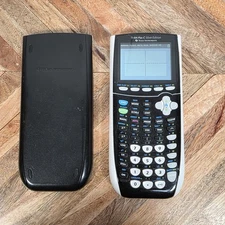 TEXAS INSTRUMENTS TI-84 PLUS C SILVER EDITION GRAPHING CALCULATOR WORKS TESTED