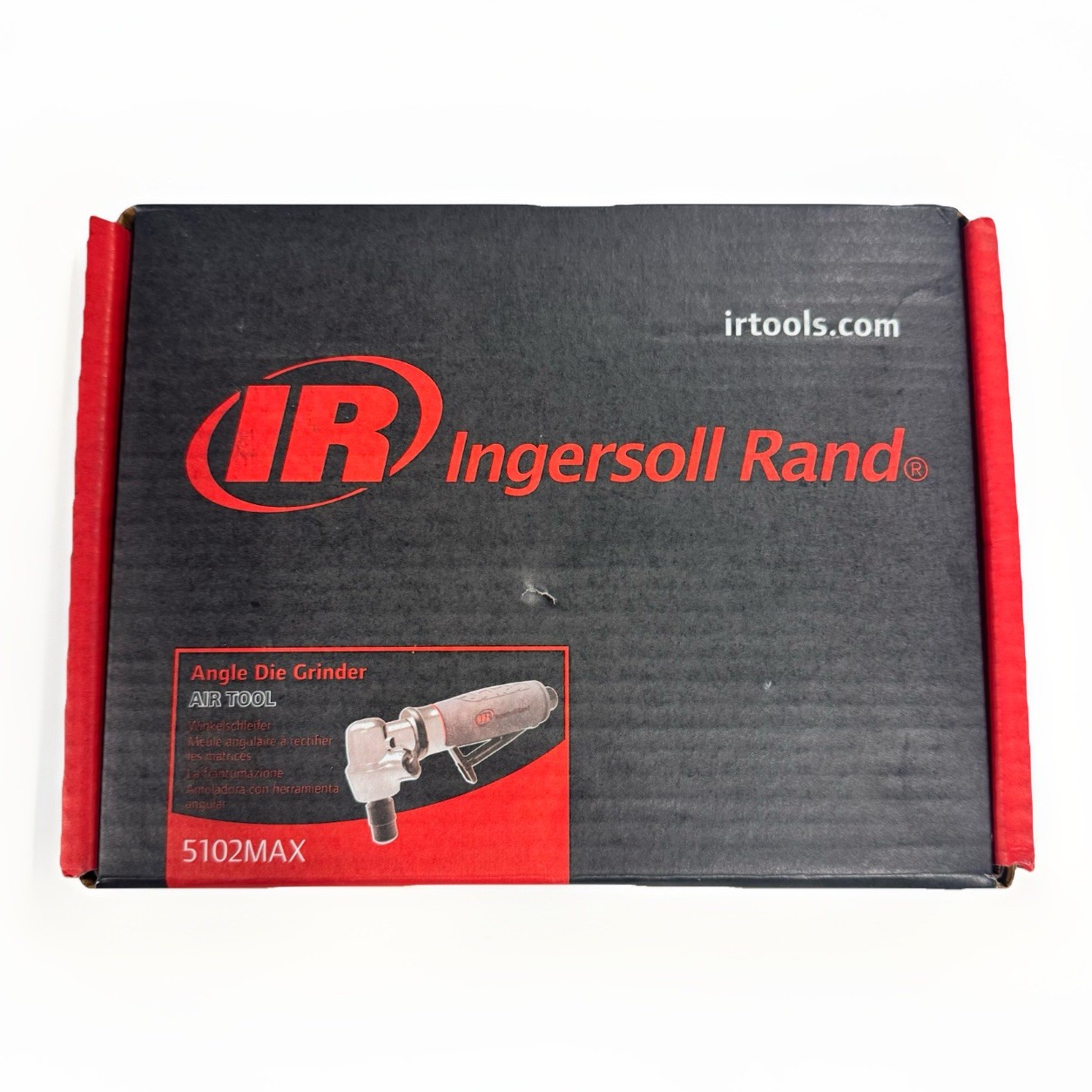 Ingersoll-Rand 5102MAX Angle Die Grinder Pneumatic Air Tool, 1/4" NPT