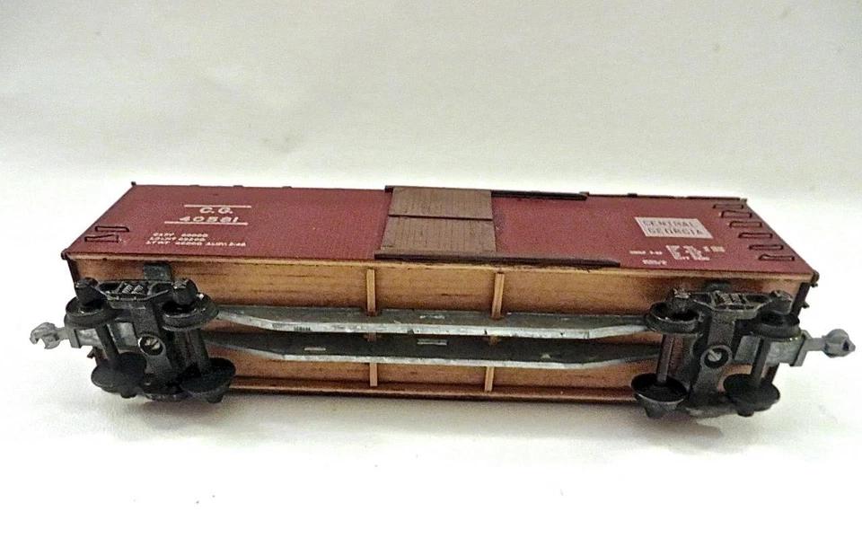 HO Silver Streak SS-207 Pro-Built 1930'S Central of Georgia Box Car Low Ship - Image 4 of 4
