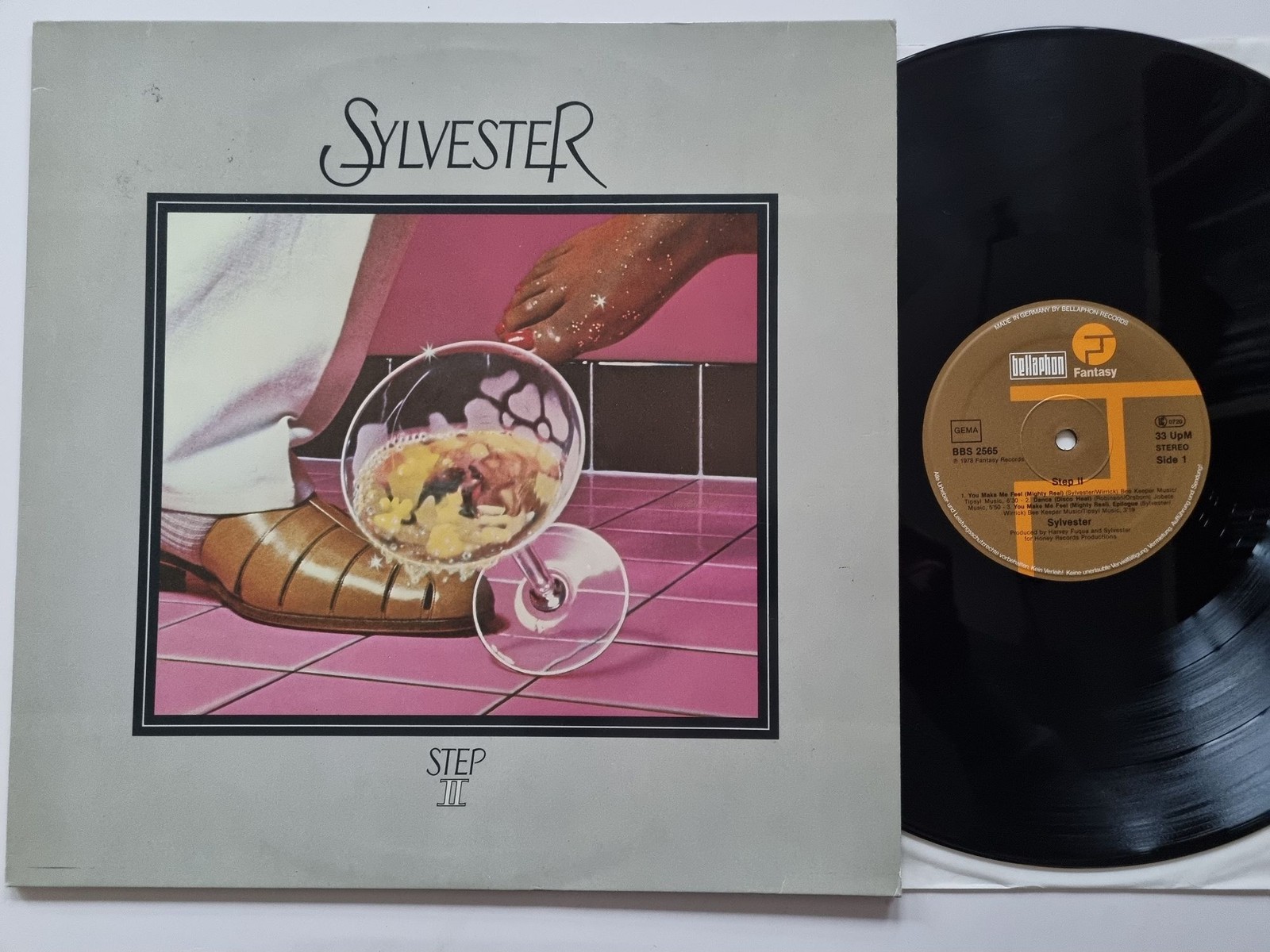Sylvester - Step II Vinyl LP Germany/incl. You make me feel mighty real 12'' Mix
