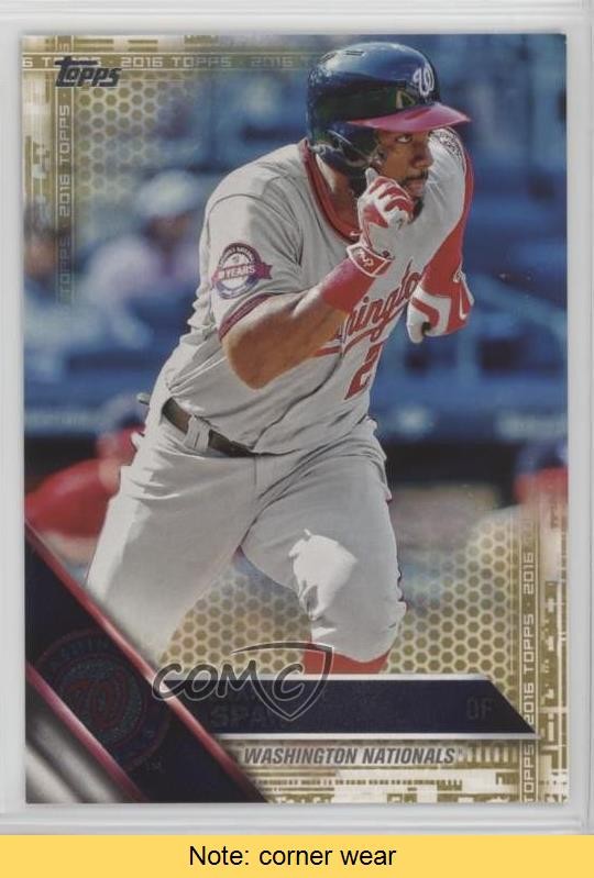 2016 Topps Gold 2012/2016 Denard Span #272 READ y0i