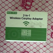 Wireless CarPlay Android Auto Adapter WY-05 2-In-1 Model CarPlay Adapter Type