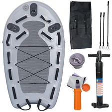 Inflatable Sled Water Floating Mat Jet Ski Board for Emergency Rescue Surfing US