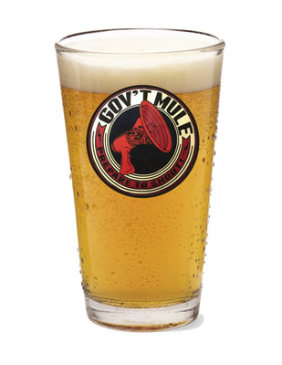 Gov't Mule - Rock and Roll - Blues - 16oz Pint Beer Glass Liquor Seltzer Soda 25