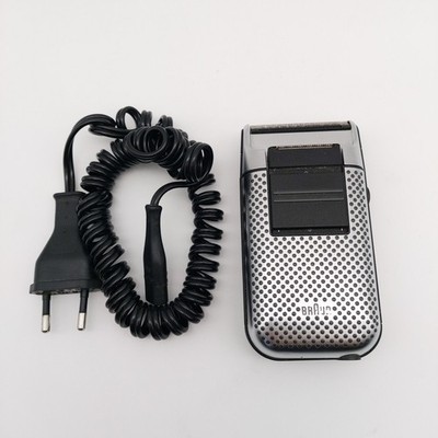 Braun Vintage Rasierer Micron Plus Universal De Luxe Netzrasierer Akku DEFEKT 