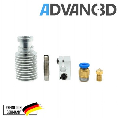 Advanc3D Long-Distance J-Head V6 lite Hotend mit 0.4 mm Nozzle Düse für 1.75 mm
