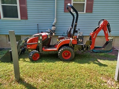 2021 Branson Tractor 1905H TLB - Loader - Backhoe - low hour 140 - warranty 4/27