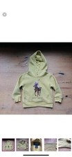 Polo Ralph Lauren Bear Kids Unisex Hoodie Sz 3T Price Firm