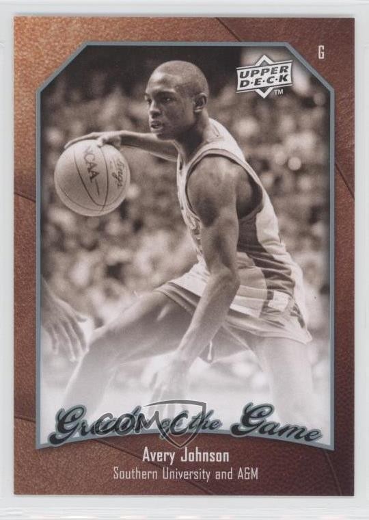 2009-10 Upper Deck Greats of the Game Avery Johnson #69 0q0