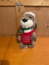 4F Animated Gemmy Christmas Dancing Otter WORKS