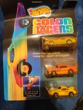 Hot Wheels Color Racers Porsche Turbo Corvette 55 Chevy New Very Nice Hot Wheels Color Racers Porsche Turbo Corvette 55 Chevy New Very Nice