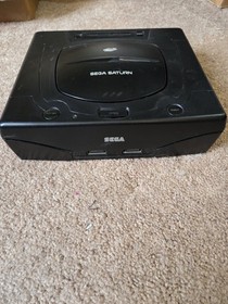 Sega Saturn Console Tested Working + Cords + Controller + NiGHTS Sample Disc