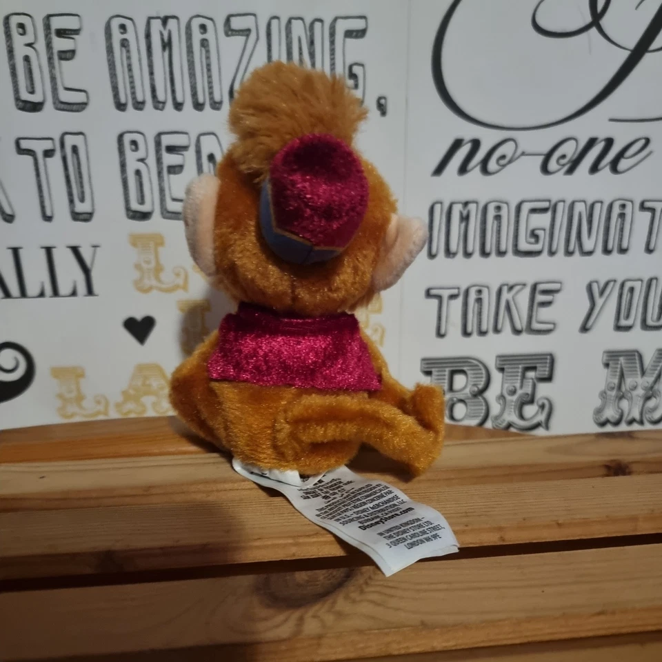 Disney Abu Aladdin Monkey Plush Toy magnetic - Image 4 of 4