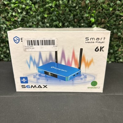 SUPERBOX S6 MAX Streaming Media Player