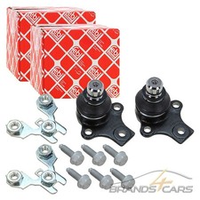 2x FEBI BILSTEIN TRAGGELENK FÜHRUNGSGELENK VORNE UNTEN FÜR VW JETTA 2 BJ 84-91