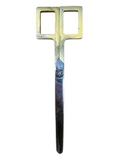 VINTAGE 9" LONG METROPOLITAN CUTLERY Deco GERMANY SCISSORS RARE Gold/Silver Tone