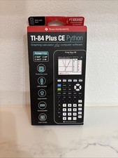 Texas Instruments TI-84 Plus CE Python Graphing Calculator Black New Sealed