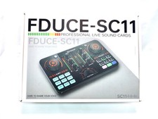 FDUCE SC11 SCHEDE AUDIO LIVE PROFESSIONALI scatola aperta nuove condizioni 
