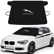 Jaguar Car Windshield Snow Cover Sun Shade Winter Dust Rain Ice Frost Guard
