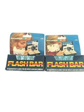 Vintage Sylvania Blue Dot Flashbar Flash Bar for Vintage Polaroid - Lot of 2