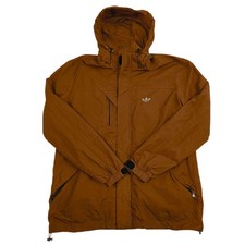 Giacca a Vento Adidas Originals Vintage Marrone - Taglia L (Veste M Donna) - Win