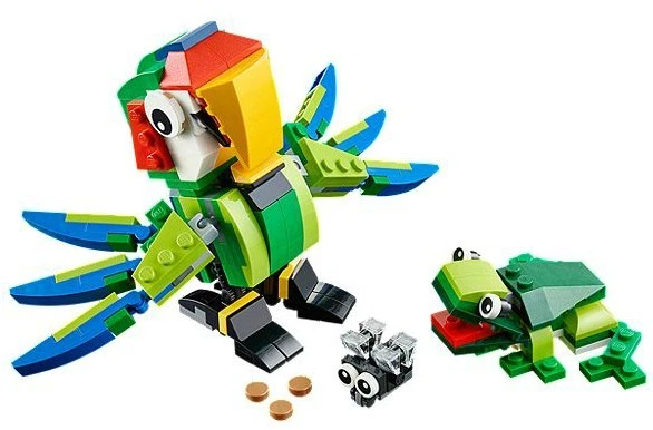 LEGO Creator 31031 Rainforest Animals, foto 2 di 5