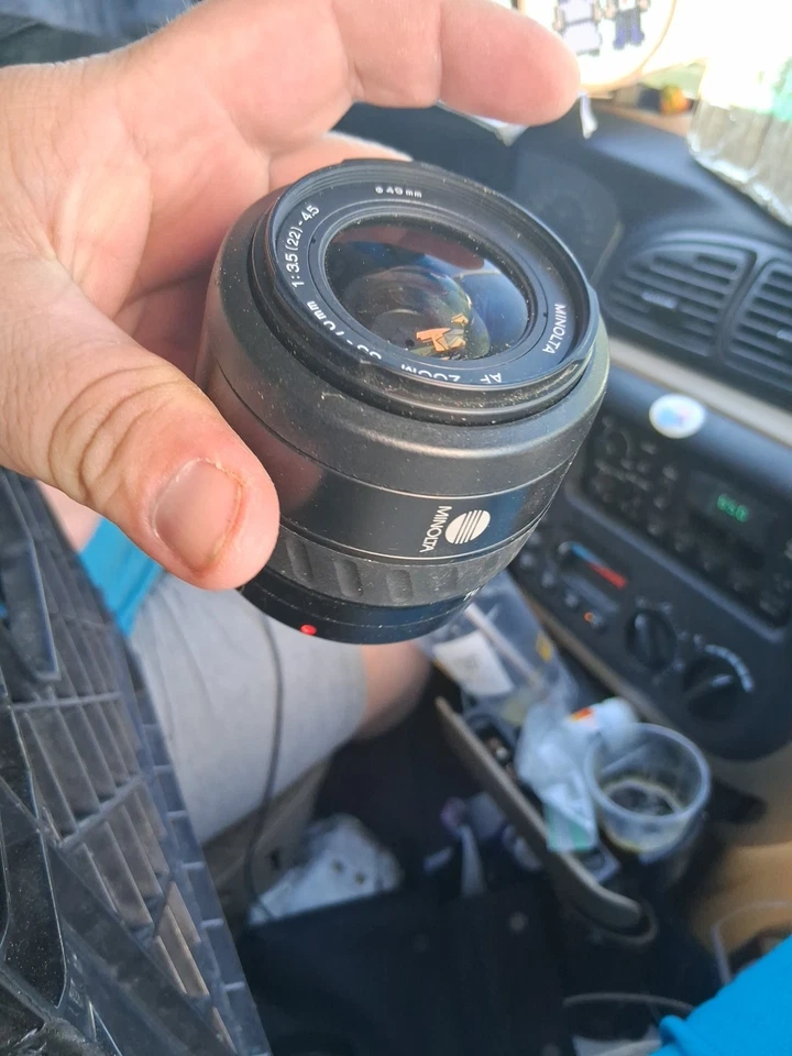 Lente Minolta AF Zoom 35-70 mm f/3,5 (22)-4,5 montura MD/tipo excelente5 de Japón Foto 2 de 4