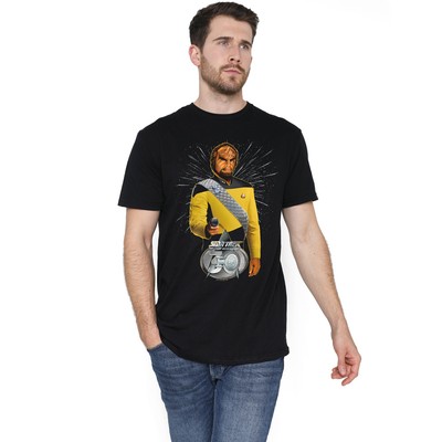 Star Trek Worf 30 T-Shirt S-5XL, Black