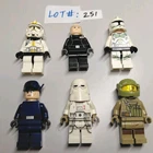 Lego Star Wars Lot of 6 Minifigures Clone and Rebel Figures - MINIFIG - LOT# 251