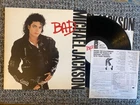 Michael Jackson Lp Bad  1987 V. G+  Original Press