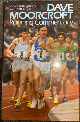 Dave Moorcroft - Running Commentary HARDCOVER BOOK (runner sport autobiography)