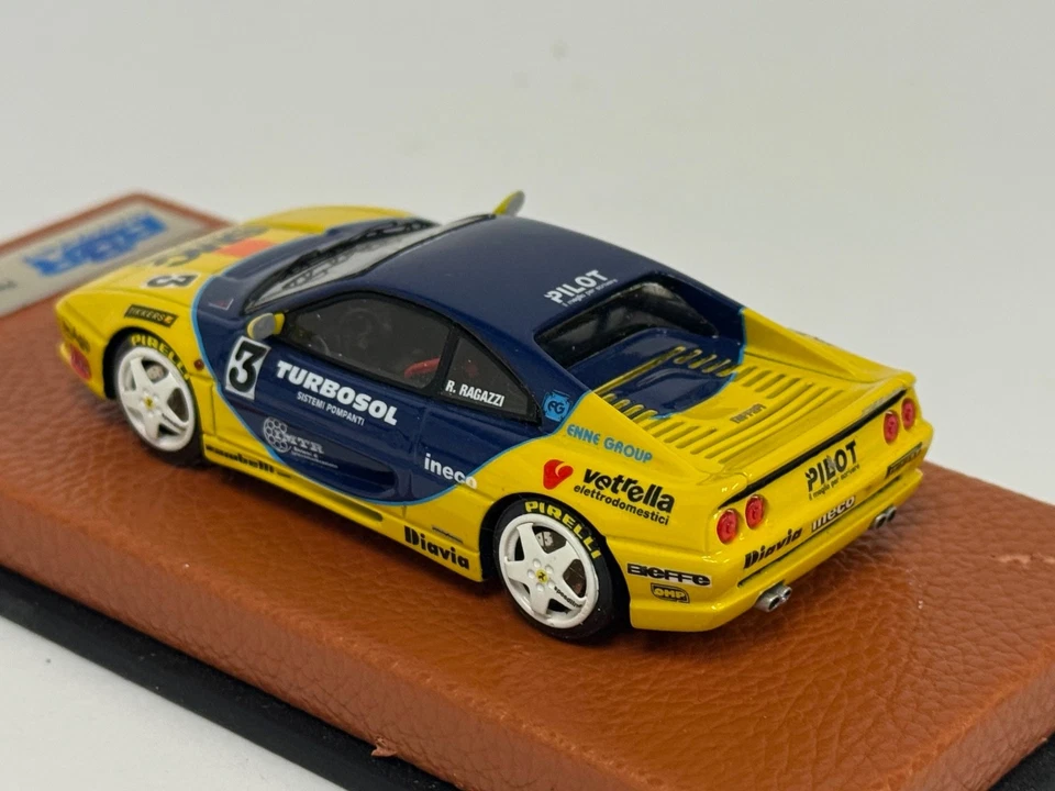 1/43 BBR Ferrari F355 Modena Challenge from 1995  Leather Base   ABG442 - Image 2 of 4