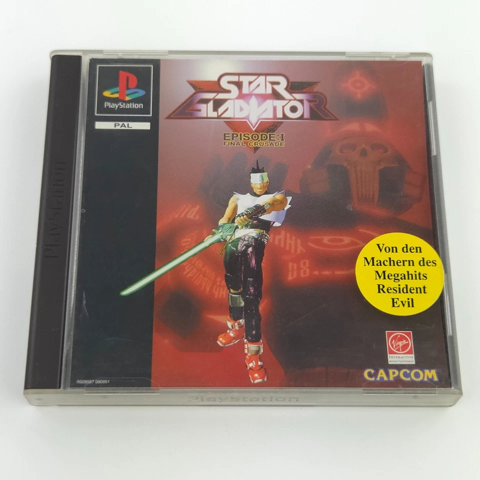 Sony Playstation 1 Spiel : Star Gladiator Episode I Final Crusade - PS1 OVP PAL - Bild 2 von 4
