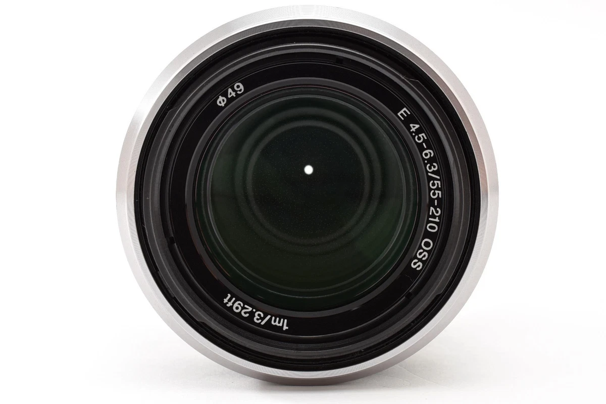 Sony SEL 55-210mm f/4.5-6.3 E OSS Objetivo E Mount Plata