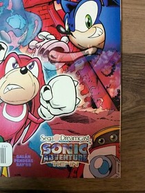 Sonic The Hedgehog #81 Newsstand Comic - Sega Dreamcast Sonic Adventure Tie-In!