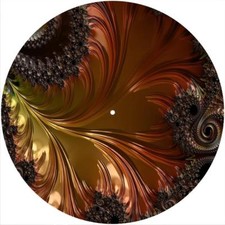 Slipmat Slip Mat Felt for any 12" Turntable LP DJ Vinyl Record Player FRACTAL 3