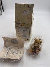 Cherished Teddies 912891 - "I'll Play My Drum For You" 1994 Dated Ornament-b3