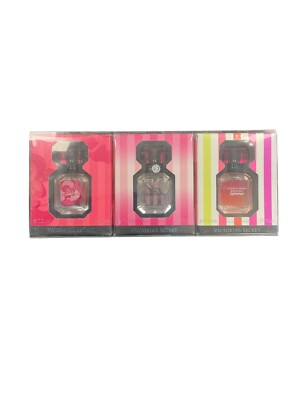Victoria's Secret Bombshell Perfume Gift Set for Women Mini Trio Spray EDP...