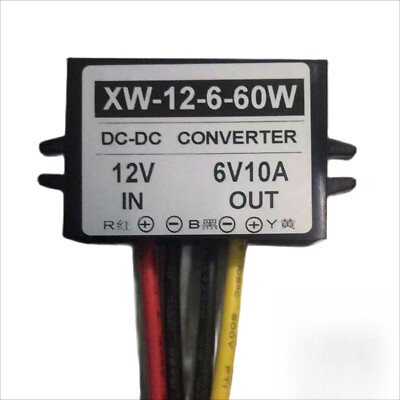 DC12V To DC6V 10A 60W Step Down Power Supply Converter Regulator Module Great