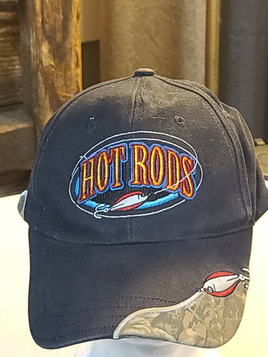Buck Stop Hot Rods Licensed To Reel Fishing Ball Cap Embroidered Blk ...