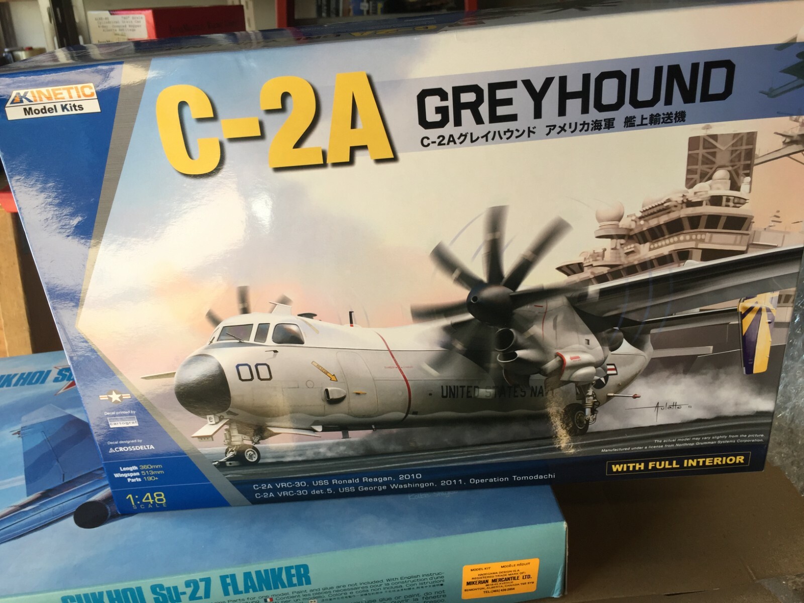 Kinetic 1 48 Scale K C 2a Greyhound Plane Model Kit 19 For Sale Online Ebay