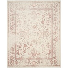 SAFAVIEH Adirondack Collection ADR109H Ivory / Rose Rug