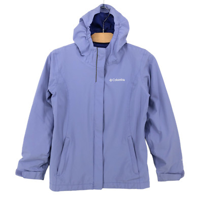Columbia Kinder Mädchen Omni Tech mit Kapuze Wasser Resist Jacke Größe M