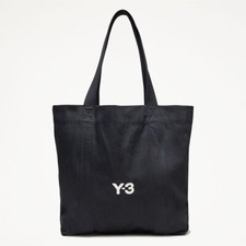 New Adidas Y-3 CANVAS TOTE BAG JJ3957 BLACK UNISEX TOTE TAKSE