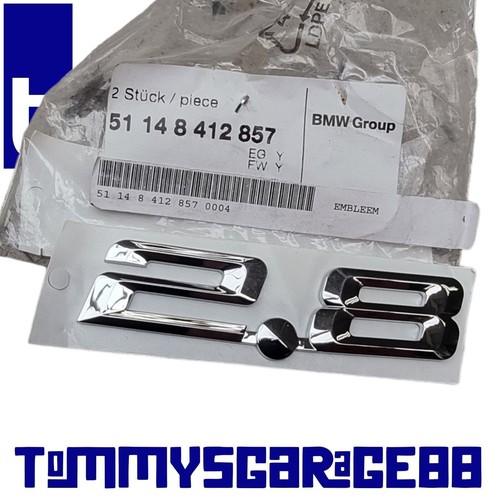 Tapa maletero BMW Z3 Coupé E36 2.8 emblema 51148412857 NUEVO - Imagen 2 de 2