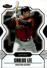 2007 Topps Finest #76 Carlos Lee Houston Astros
