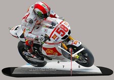 MODEL CARS, MOTO, SIMONCELLI MARC, Moto GP with Clock 01