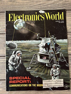 Vintage August 1969 Electronics World Magazine Special Report Communications on 