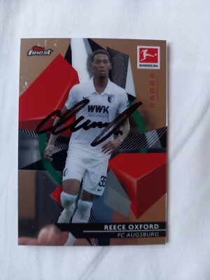 Topps Finest signiert Reece Oxford FC Augsburg  NEU