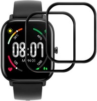 2X 3D Schutzglas FüR Amazfit Gts Hartglas Display Schutz Full Screen Curved